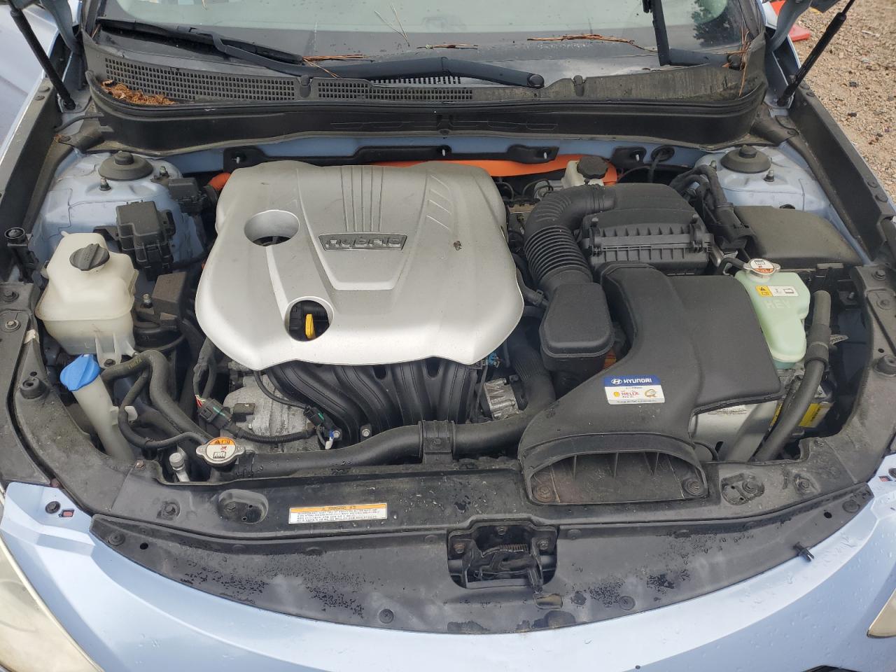 2013 Hyundai Sonata Hybrid VIN: KMHEC4A43DA078502 Lot: 64152514