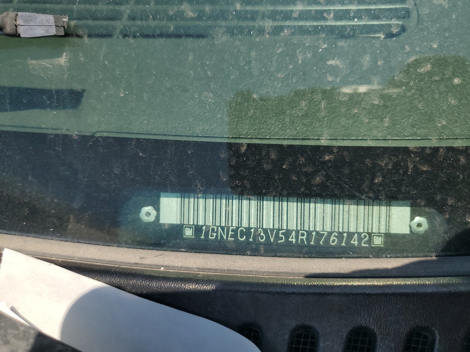 1GNEC13V54R176142 2004 Chevrolet Tahoe C1500