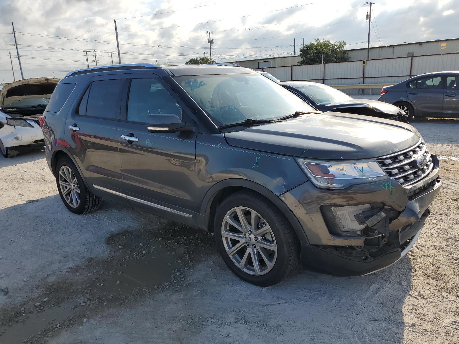 1FM5K7F86HGC27309 2017 Ford Explorer Limited