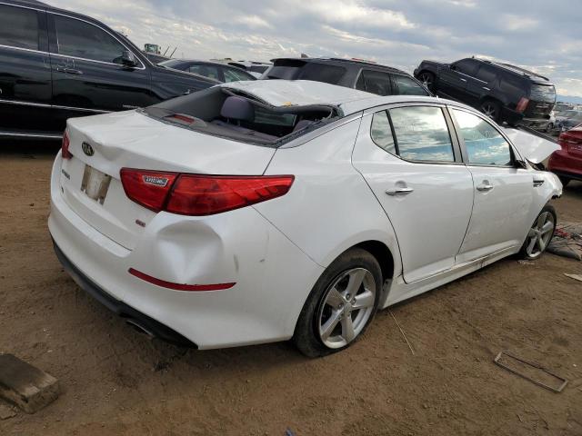  KIA OPTIMA 2015 Белы