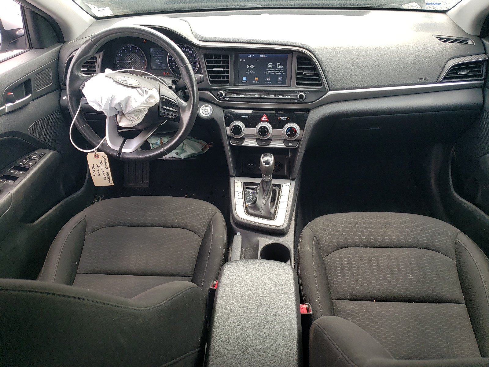 KMHD84LF2LU927821 2020 Hyundai Elantra Sel