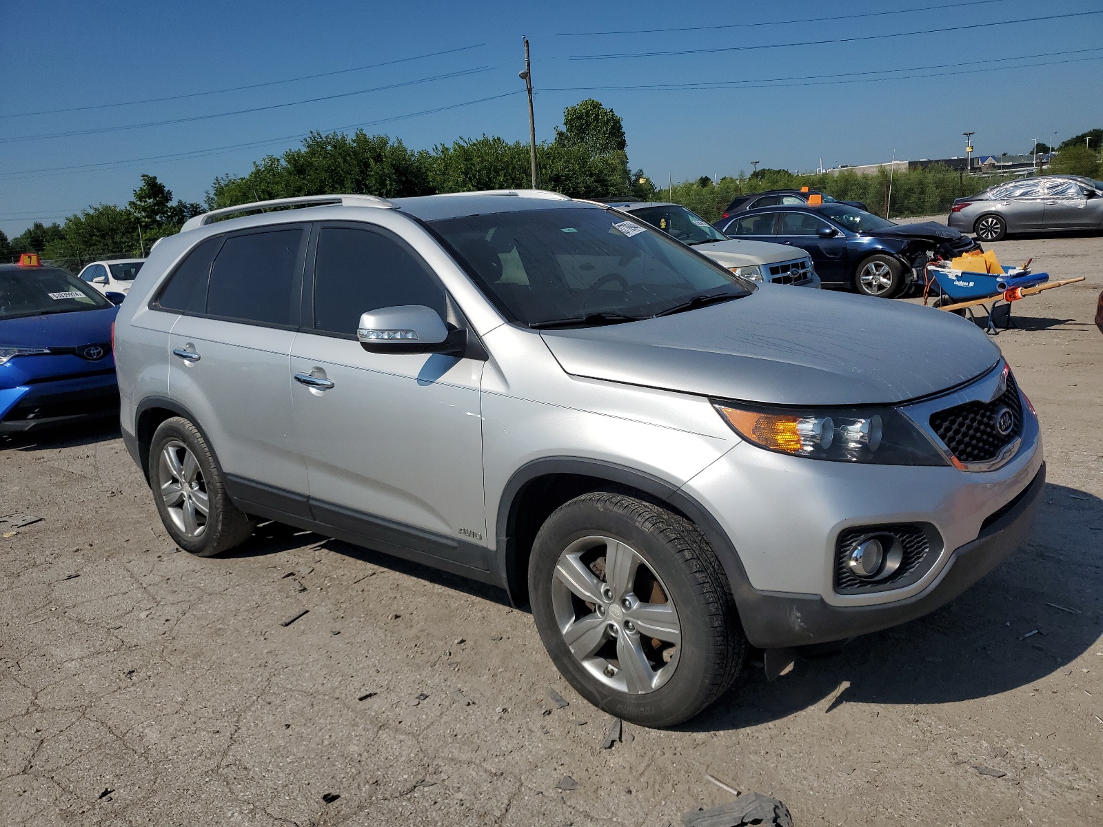 2013 Kia Sorento Ex vin: 5XYKUDA63DG312434