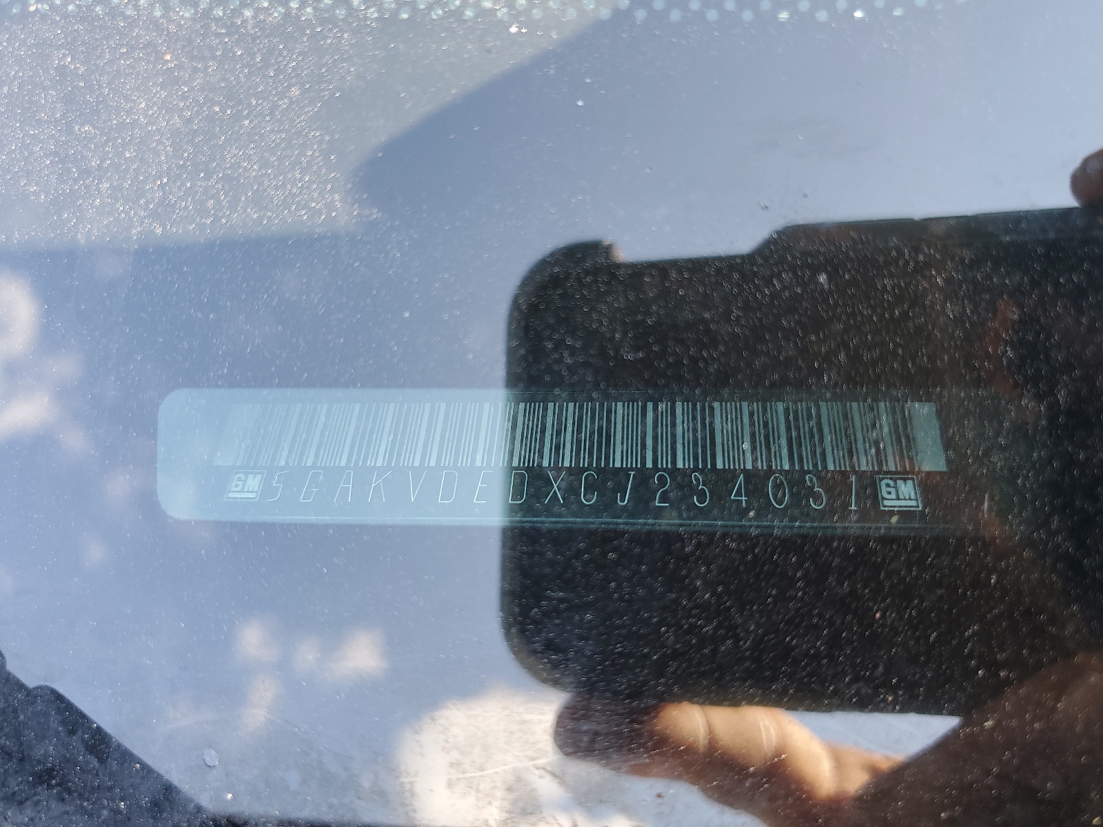 5GAKVDEDXCJ234031 2012 Buick Enclave