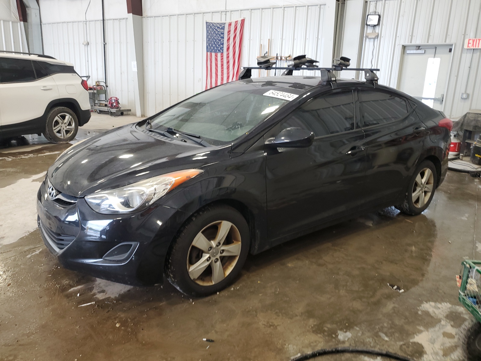 2013 Hyundai Elantra Gls vin: KMHDH4AE4DU895028