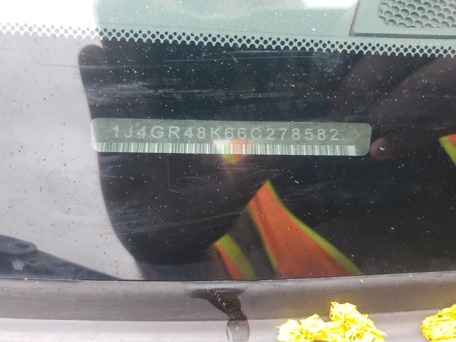 1J4GR48K66C278582 2006 Jeep Grand Cherokee Laredo