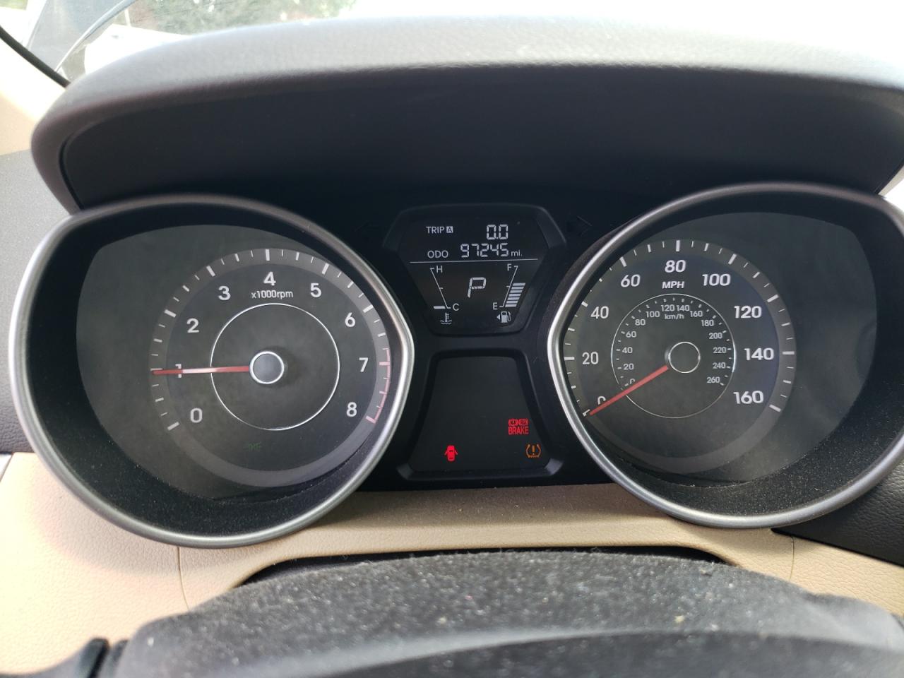 2012 Hyundai Elantra Gls VIN: 5NPDH4AE7CH074857 Lot: 60216794