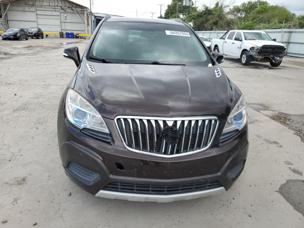 2015 BUICK ENCORE with SIDE damage, VIN KL4CJASB8FB111725