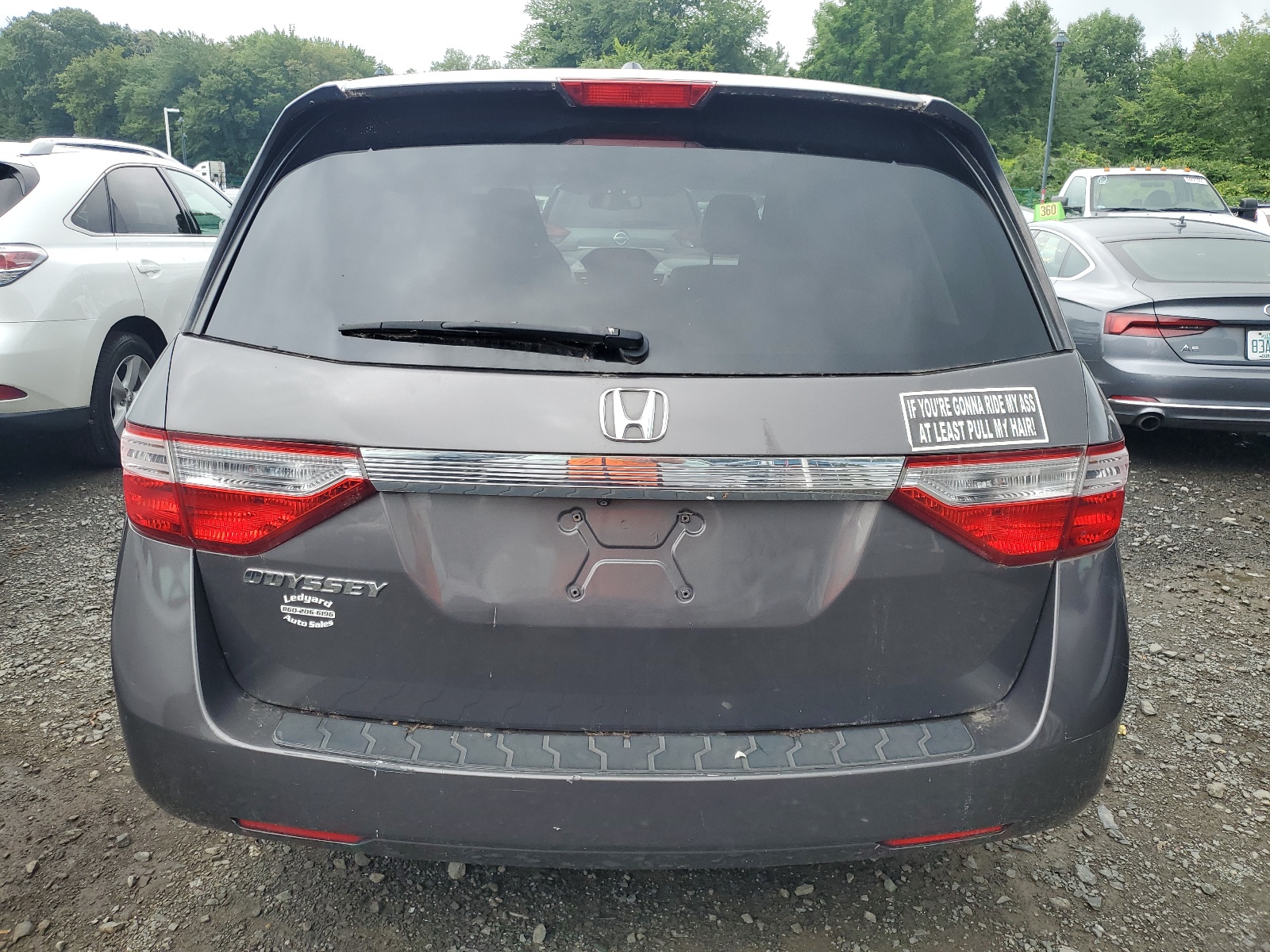 2013 Honda Odyssey Exl vin: 5FNRL5H62DB015742