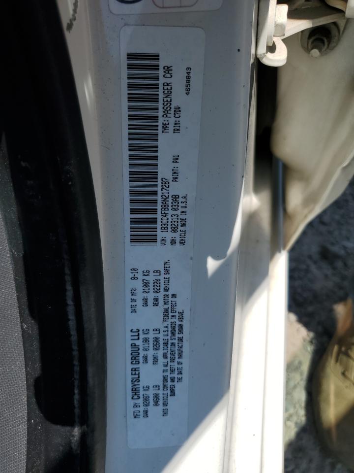 2010 Dodge Avenger Sxt VIN: 1B3CC4FB8AN217287 Lot: 62910814