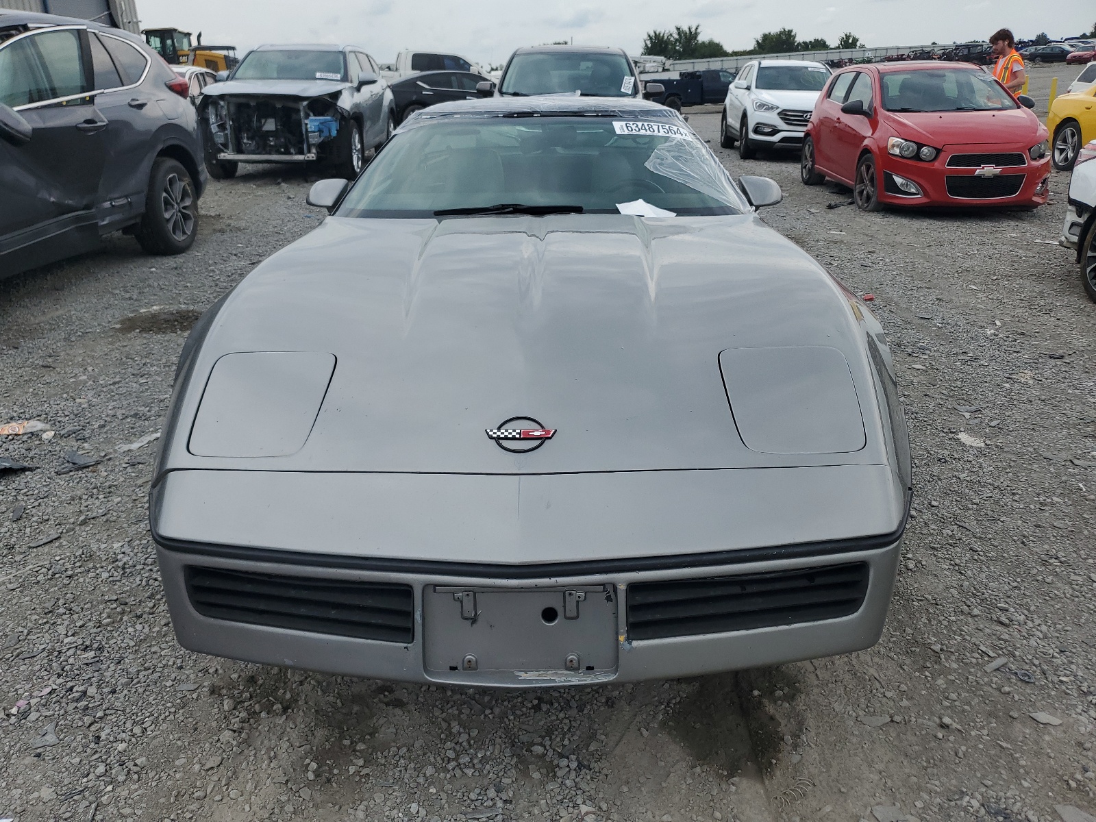 1G1YY0788G5124983 1986 Chevrolet Corvette