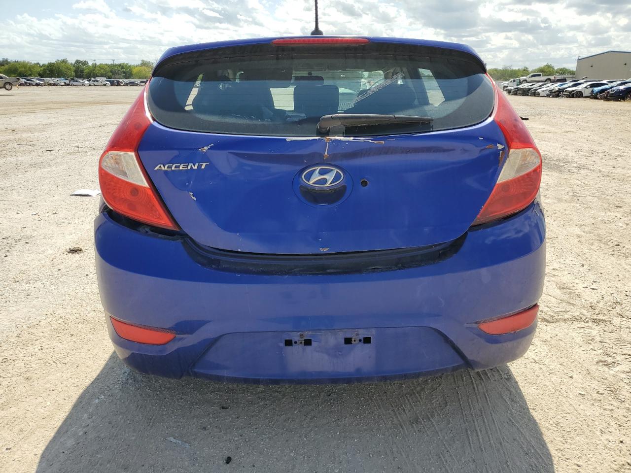 2013 Hyundai Accent Gls VIN: KMHCU5AE5DU073397 Lot: 62096734