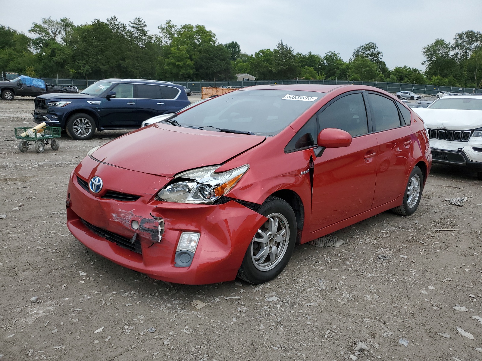 JTDKN3DU9A0148237 2010 Toyota Prius