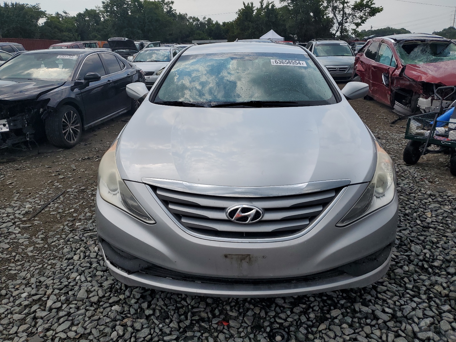 2014 Hyundai Sonata Gls vin: 5NPEB4AC7EH816763