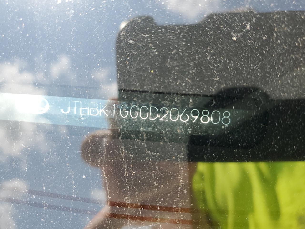 2013 Lexus Es 350 VIN: JTHBK1GG0D2069808 Lot: 64021614