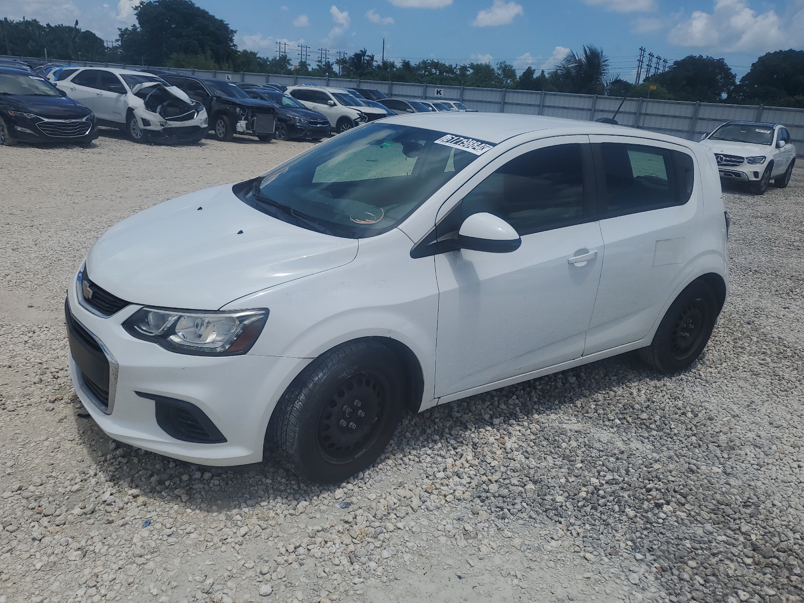 2017 Chevrolet Sonic vin: 1G1JG6SHXH4172443