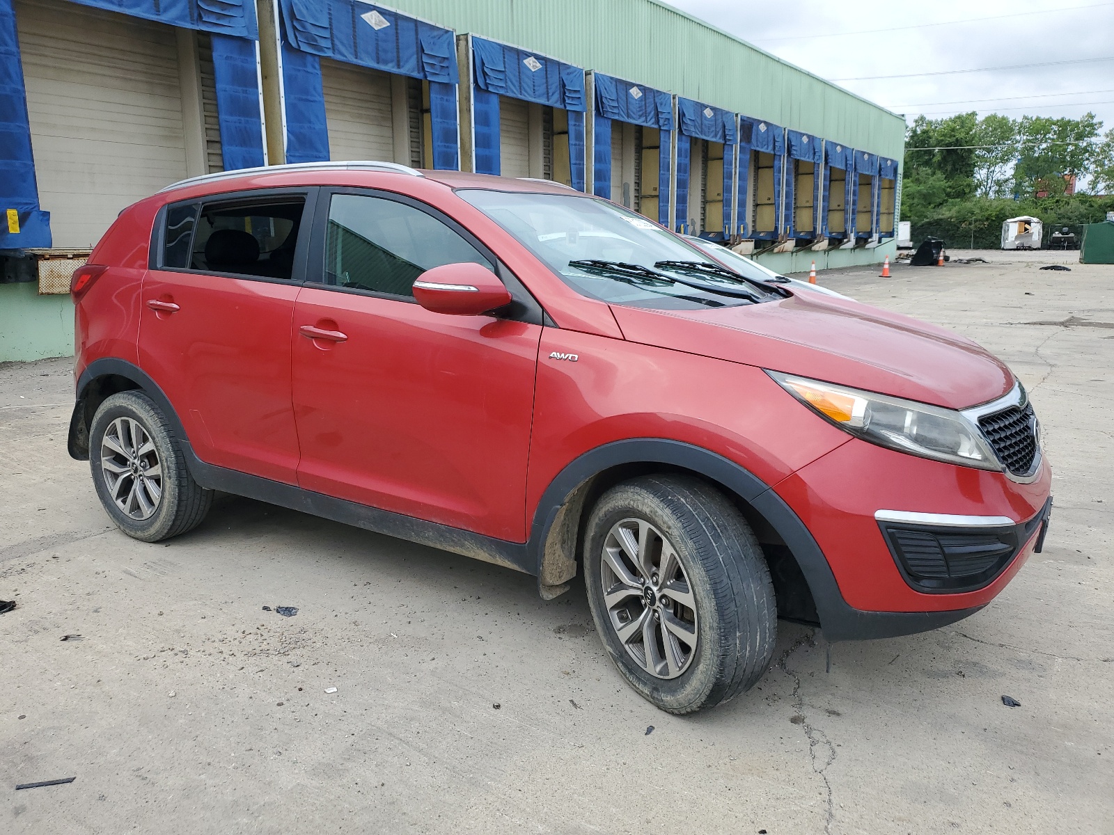 2014 Kia Sportage Lx vin: KNDPBCAC6E7632275