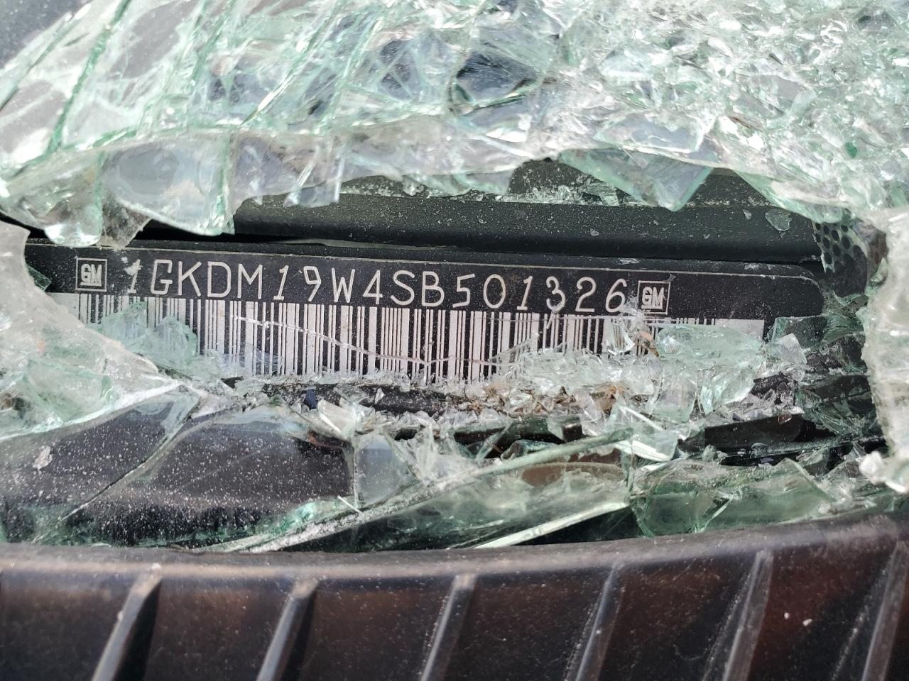 1995 GMC Safari Xt VIN: 1GKDM19W4SB501326 Lot: 63979784