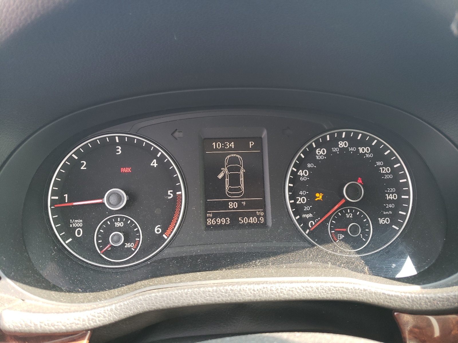 1VWCN7A33DC093128 2013 Volkswagen Passat Sel