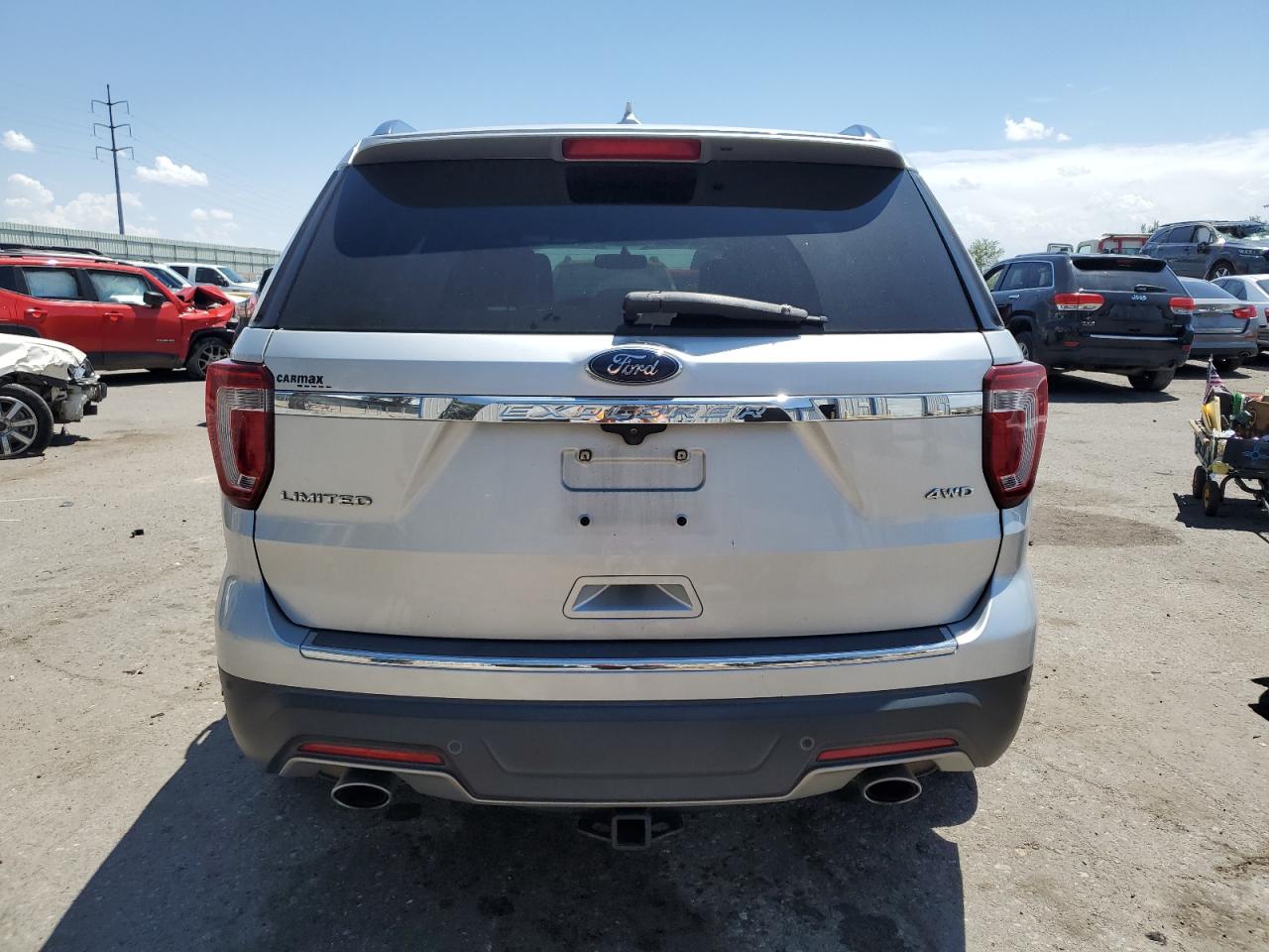 2018 Ford Explorer Limited VIN: 1FM5K8F82JGA91000 Lot: 62333904