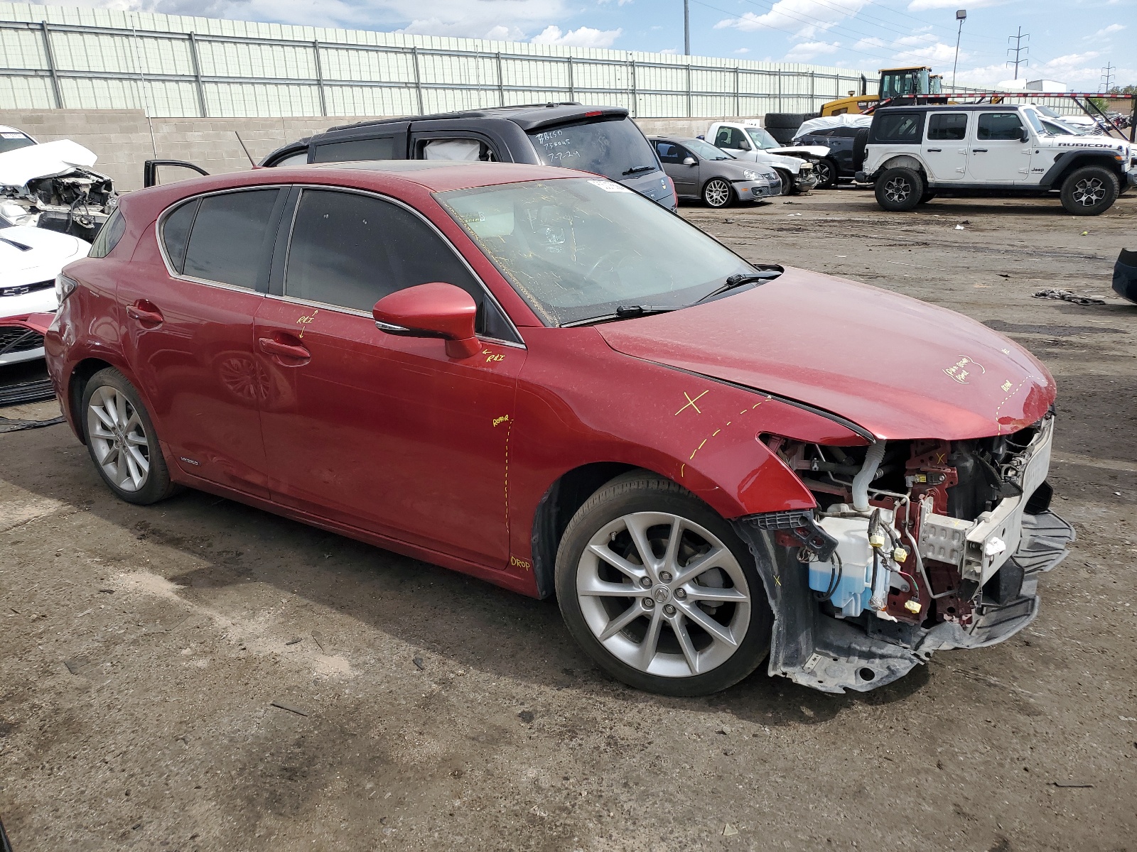 JTHKD5BH7C2112377 2012 Lexus Ct 200