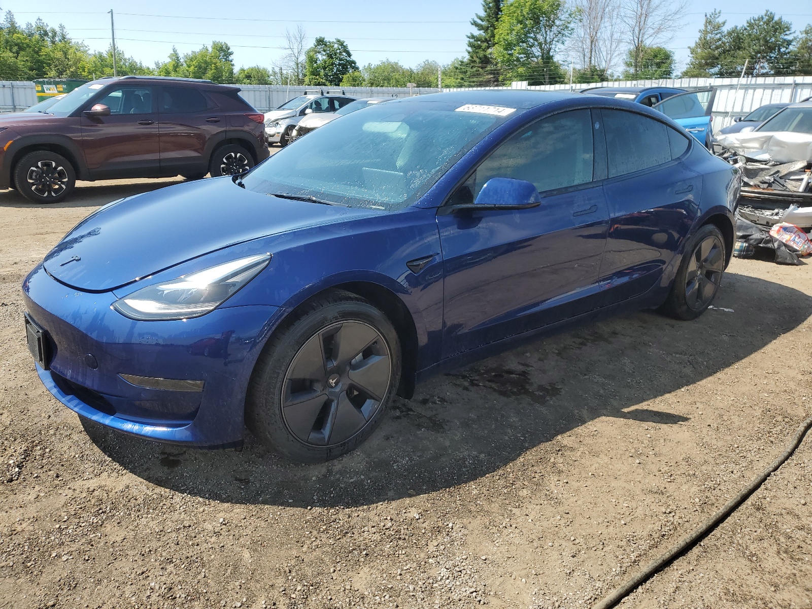 5YJ3E1EA7NF376161 2022 Tesla Model 3