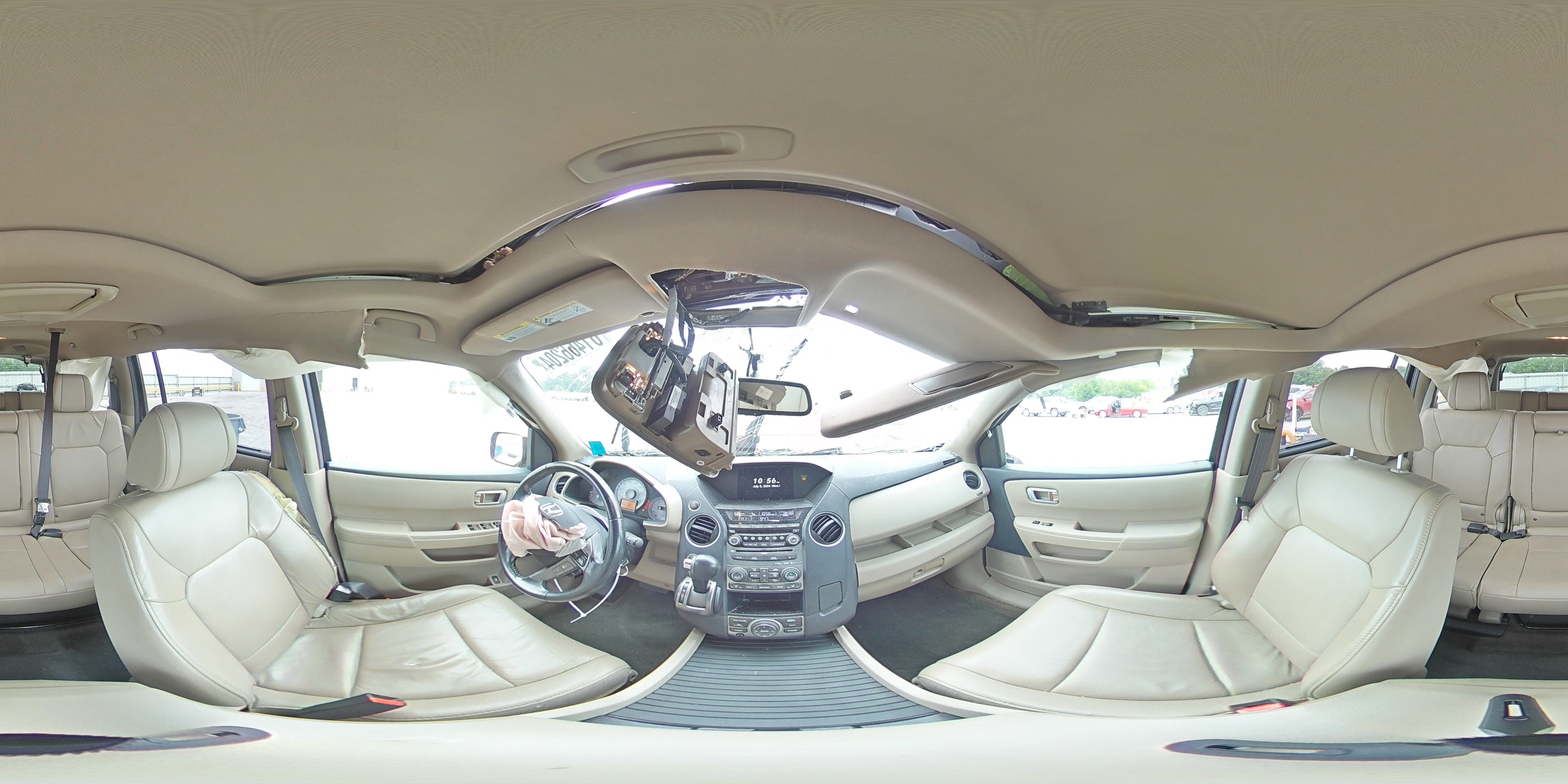 2014 Honda Pilot Touring VIN: 5FNYF4H95EB040773 Lot: 61466204