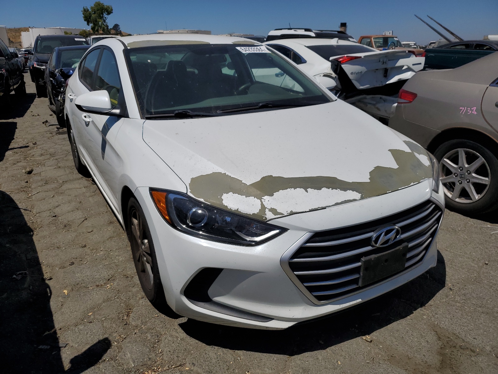 2017 Hyundai Elantra Se vin: 5NPD84LF3HH037690