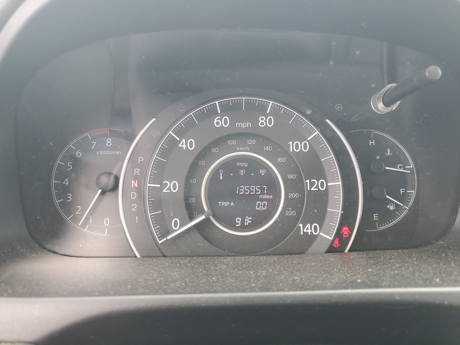 5J6RM4H37EL012650 2014 Honda Cr-V Lx