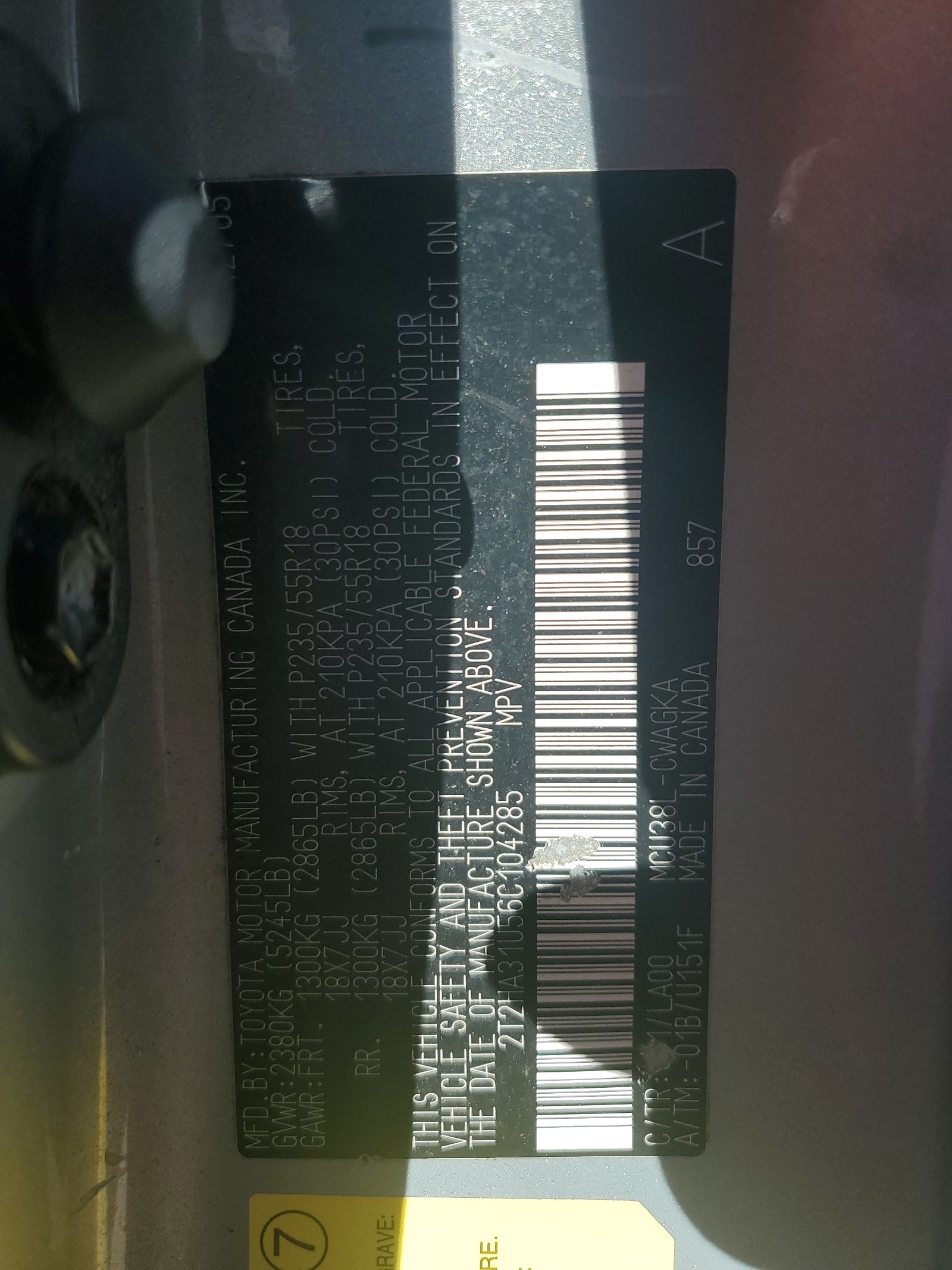 2T2HA31U56C104285 2006 Lexus Rx 330