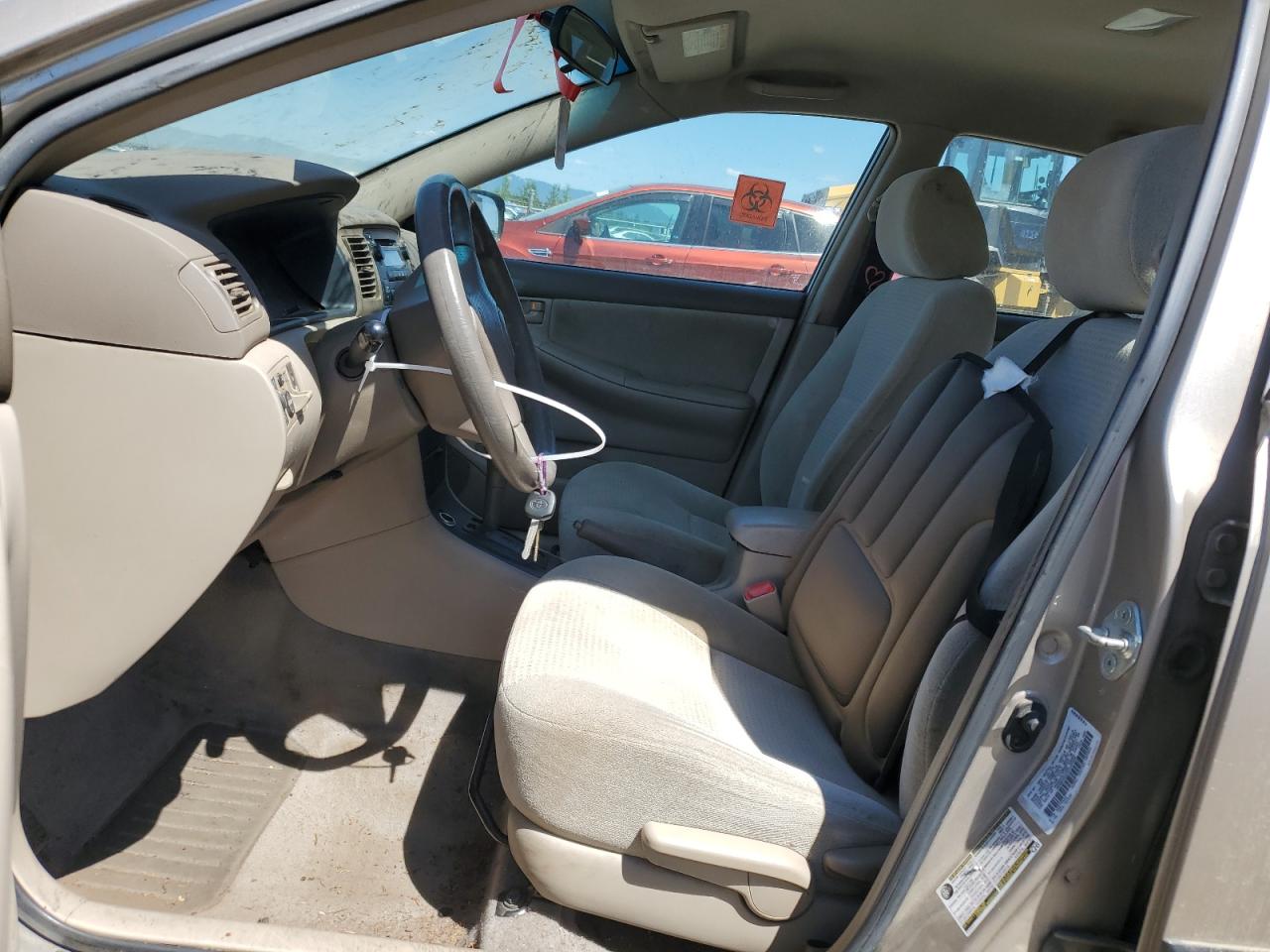 2005 Toyota Corolla Ce VIN: 1NXBR32E25Z455968 Lot: 59995744