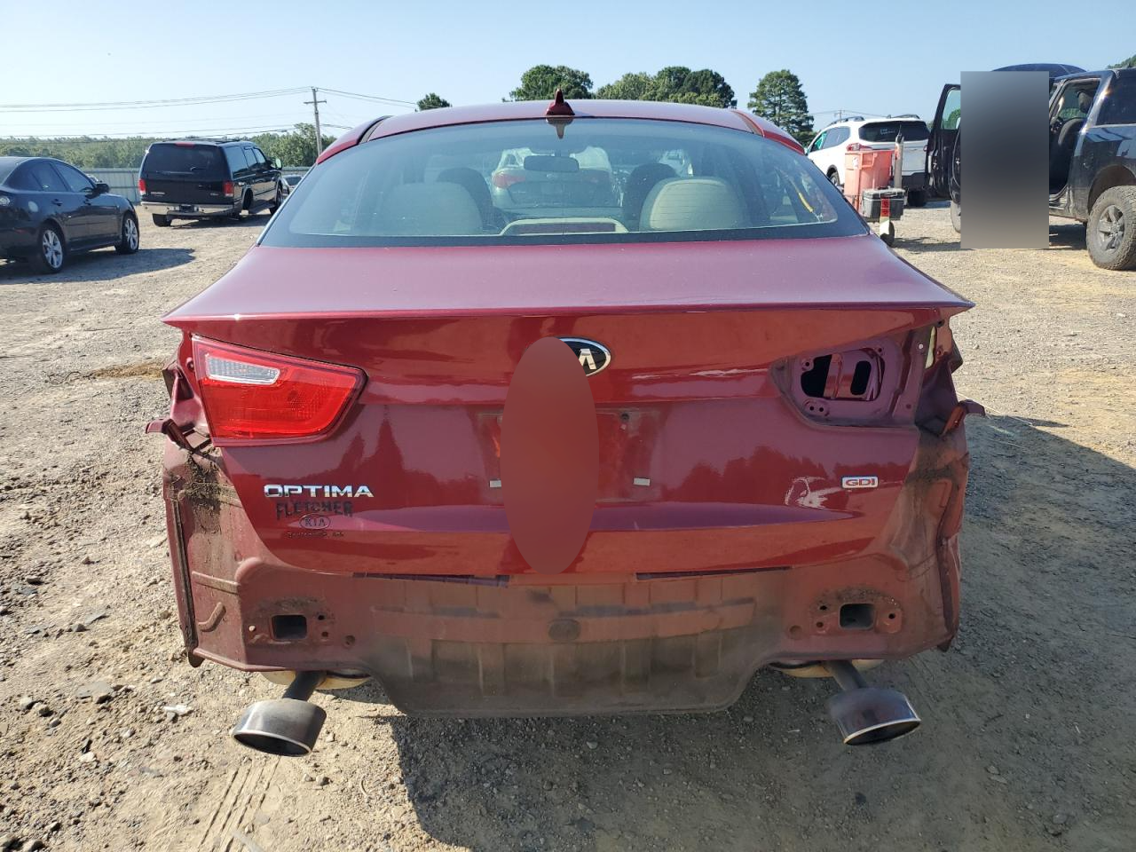 5XXGM4A76EG275481 2014 Kia Optima Lx