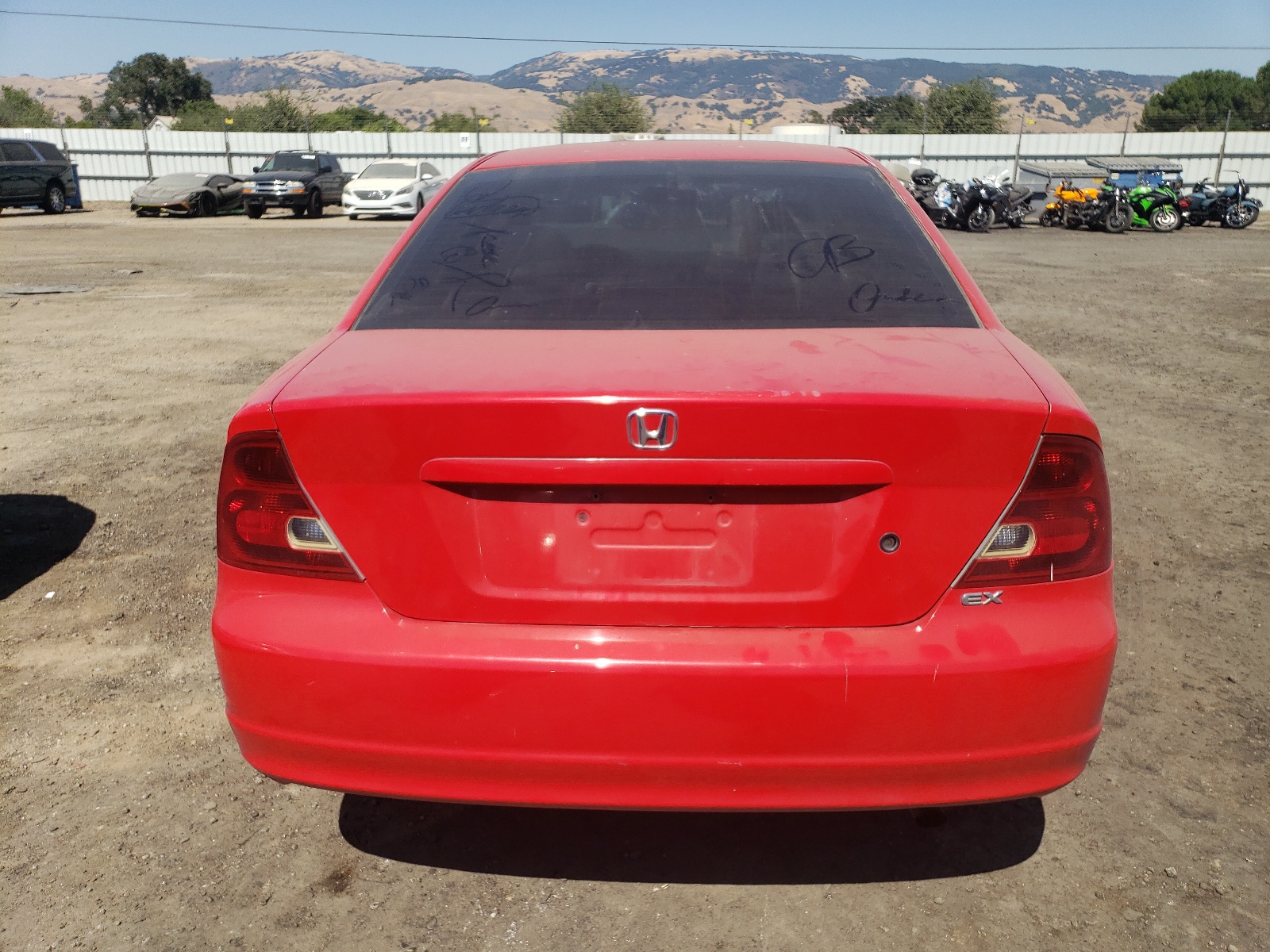 1HGEM22943L031015 2003 Honda Civic Ex