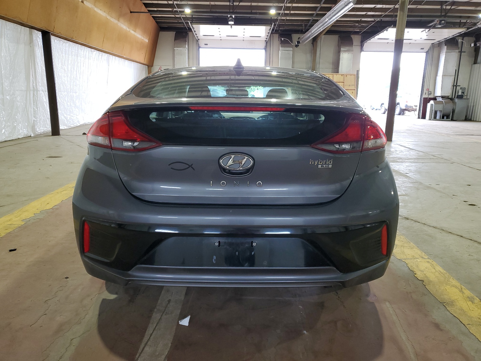 KMHC65LC8KU110770 2019 Hyundai Ioniq Blue