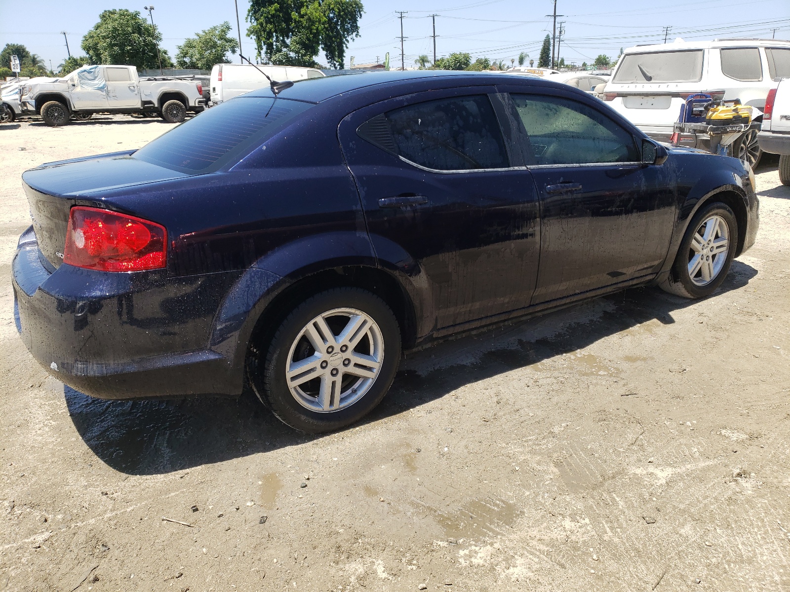 2012 Dodge Avenger Sxt vin: 1C3CDZCB6CN222265