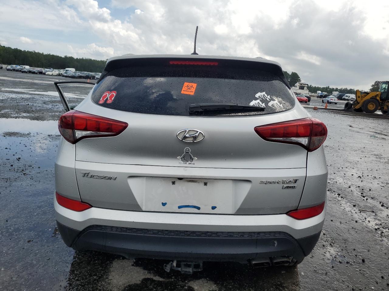 2017 Hyundai Tucson Limited VIN: KM8J3CA27HU584510 Lot: 63968384