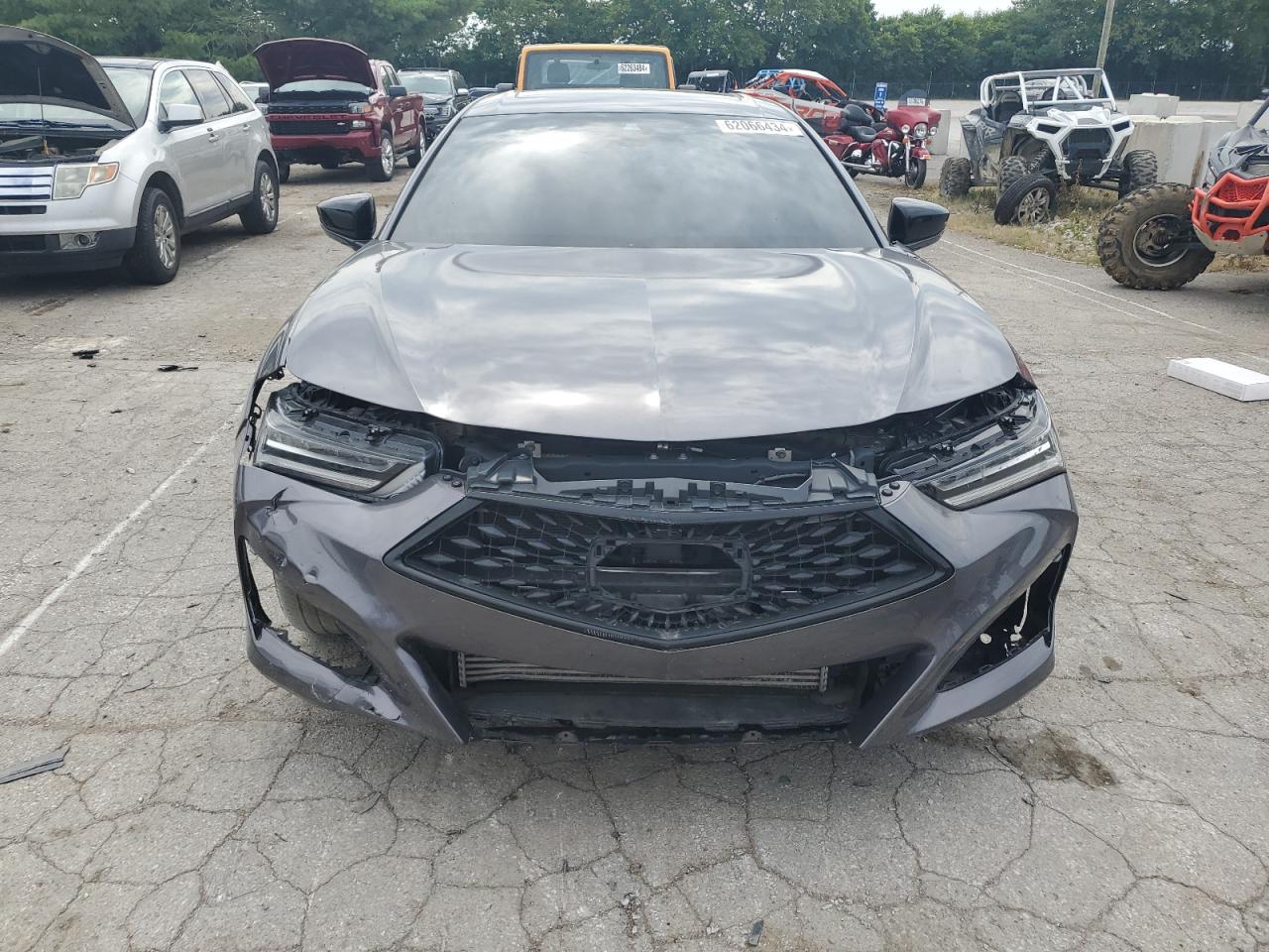 2021 Acura Tlx Tech A VIN: 19UUB6F52MA007082 Lot: 62066434