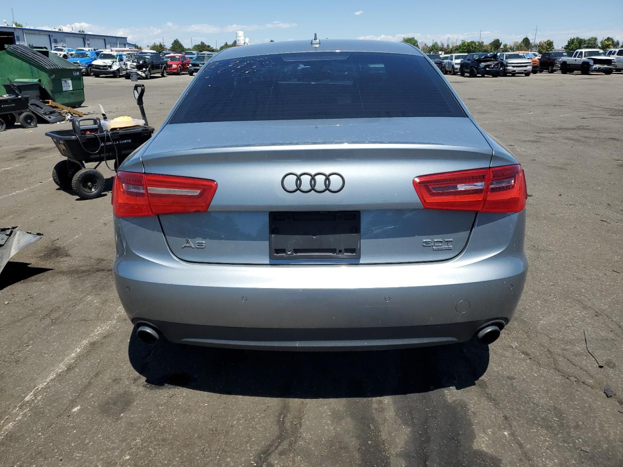 2013 Audi A6 Premium Plus VIN: WAUGGAFC9DN076047 Lot: 61751204