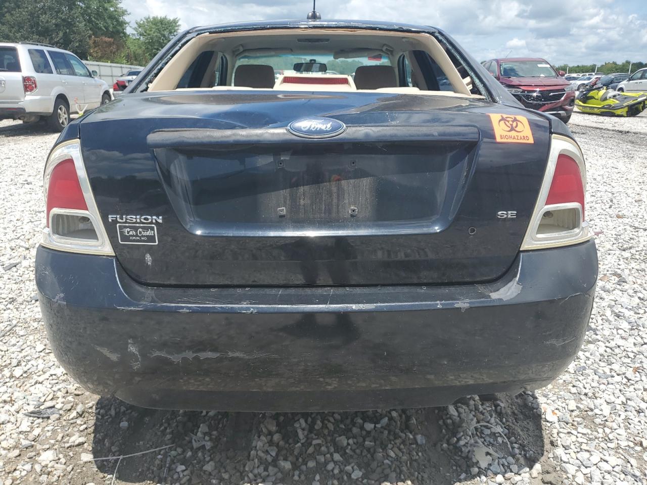 2008 Ford Fusion Se VIN: 3FAHP07Z48R186985 Lot: 62105144