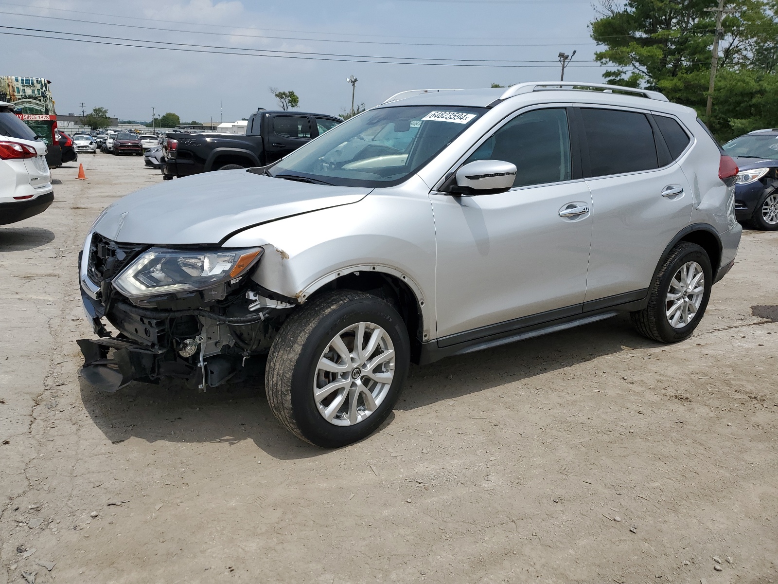 2019 Nissan Rogue S vin: KNMAT2MV5KP518838