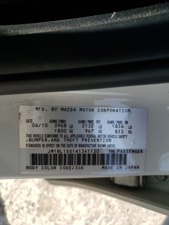 2010 Mazda 3 I VIN: JM1BL1SG1A1341130 Lot: 64381564