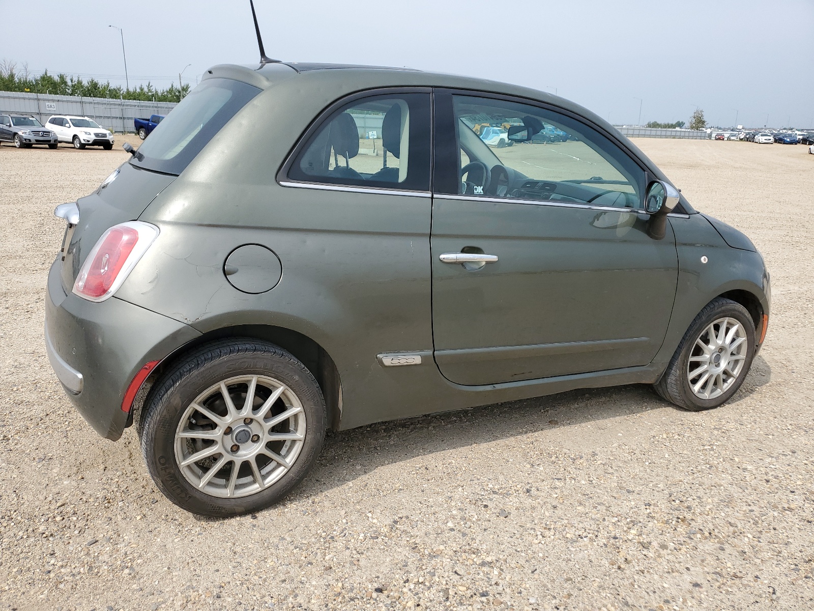 2012 Fiat 500 Lounge vin: 3C3CFFCR2CT323955