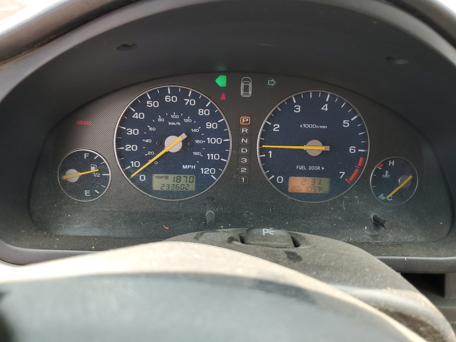 4S4BT61C237107389 2003 Subaru Baja