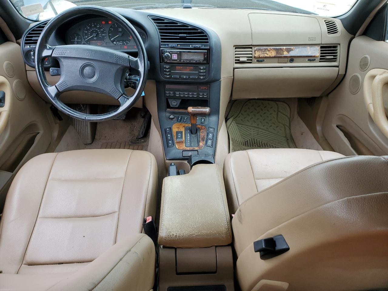 1996 BMW 328 Ic Automatic VIN: WBABK8327TET93479 Lot: 63984394