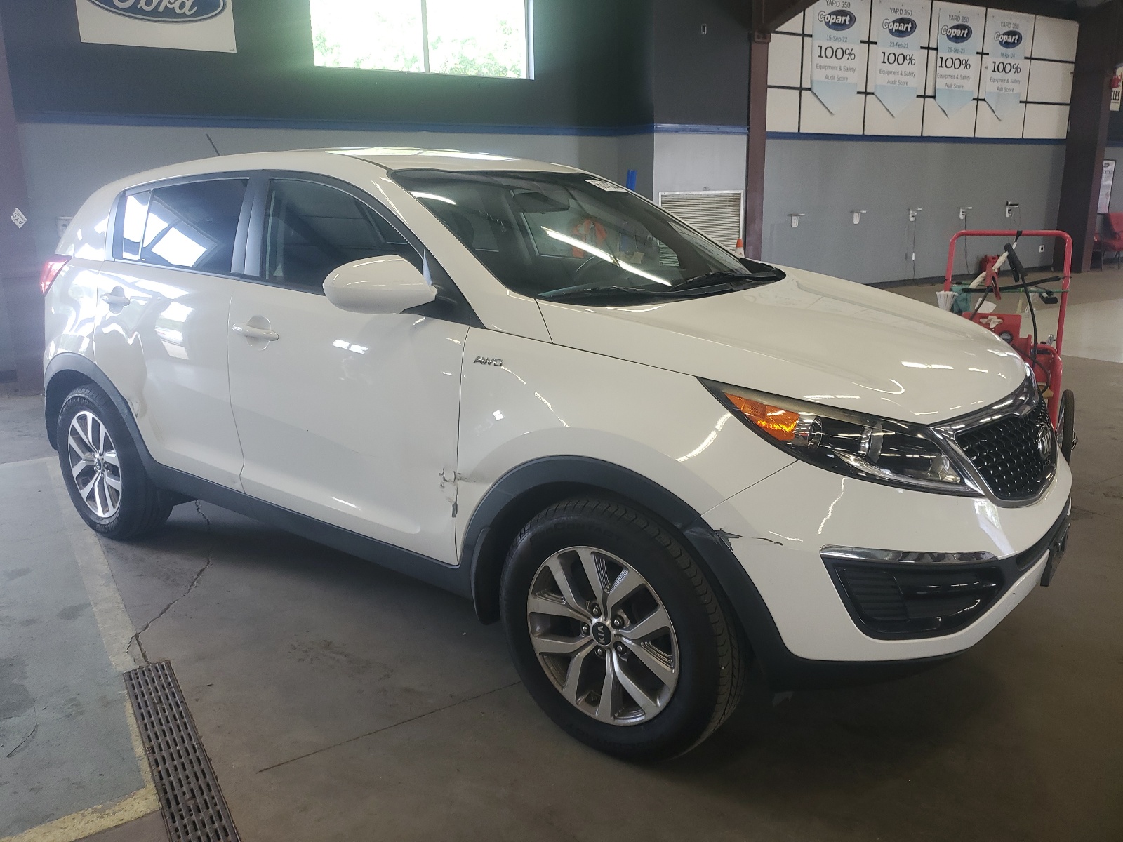 2016 Kia Sportage Lx vin: KNDPBCAC9G7853226