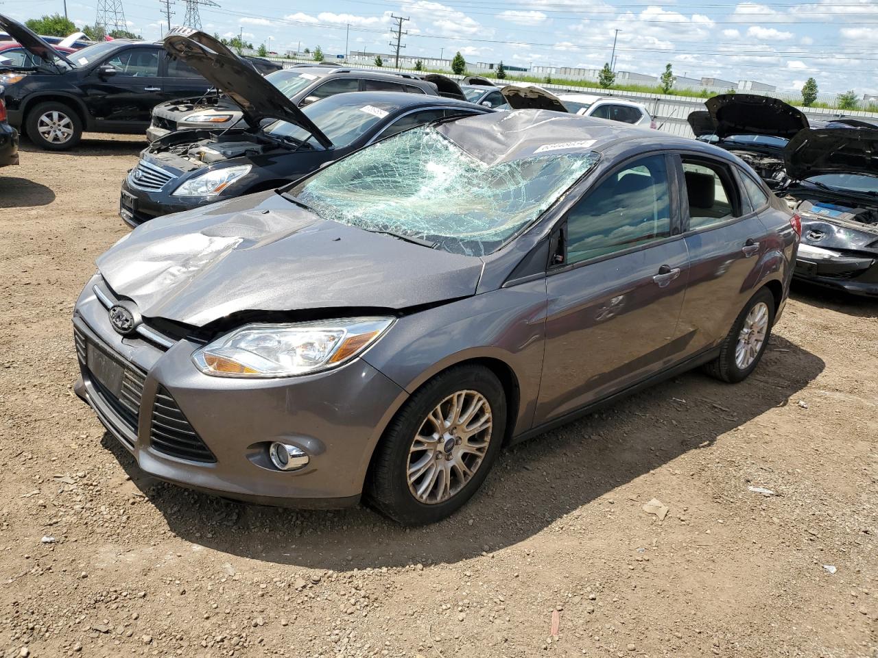 2012 Ford Focus Se VIN: 1FAHP3F29CL406019 Lot: 63448034