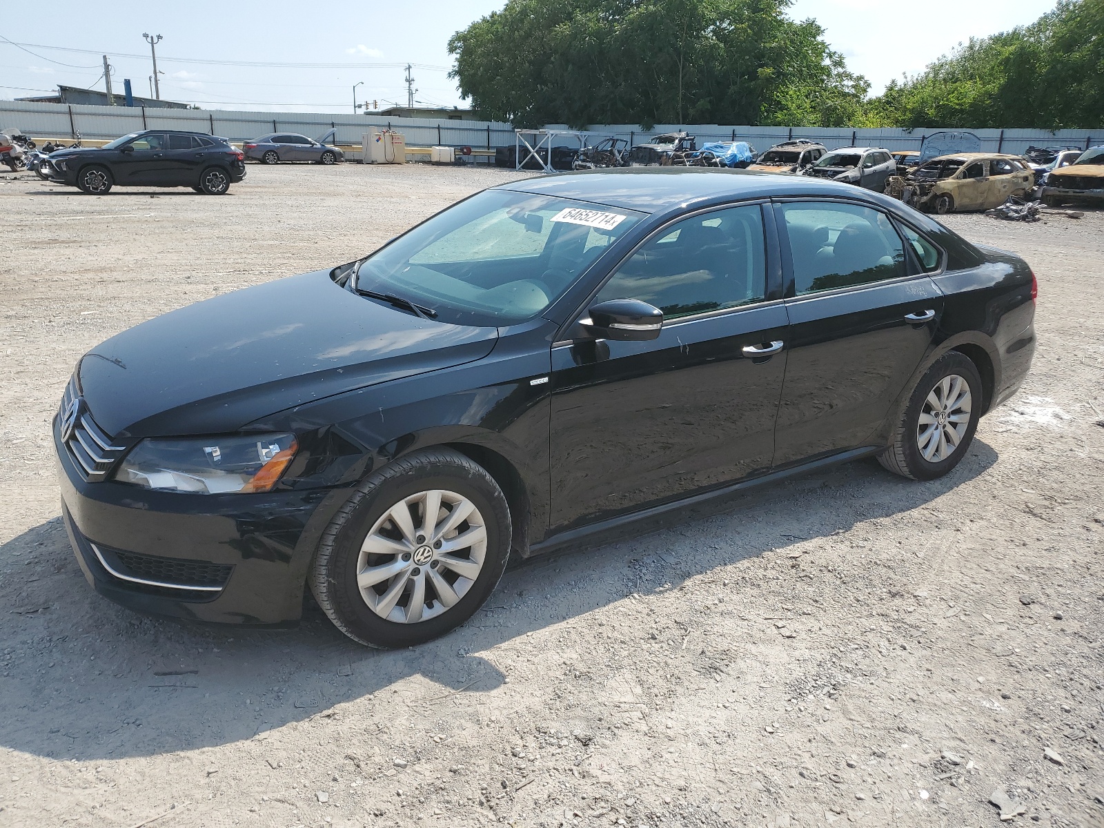 2014 Volkswagen Passat S vin: 1VWAS7A39EC099940