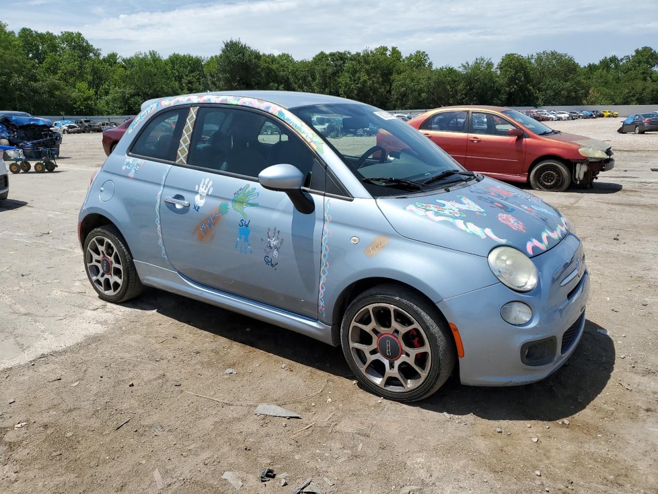 2013 Fiat 500 Sport VIN: 3C3CFFBR6DT530979 Lot: 69922154