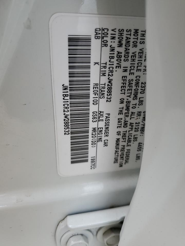 2018 Nissan Rogue Sport S VIN: JN1BJ1CR2JW288532 Lot: 62247714