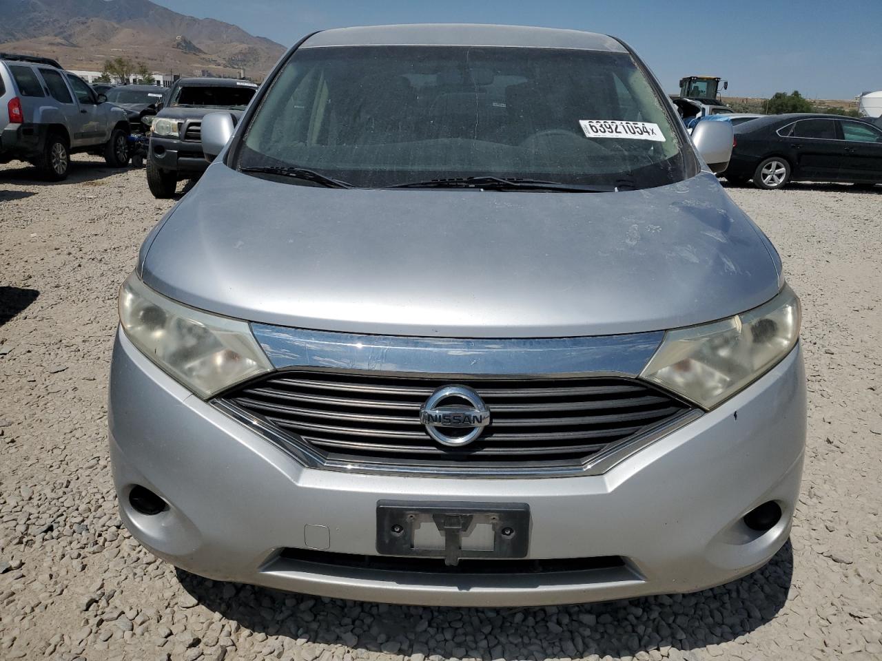 2011 Nissan Quest S VIN: JN8AE2KP1B9006713 Lot: 63921054