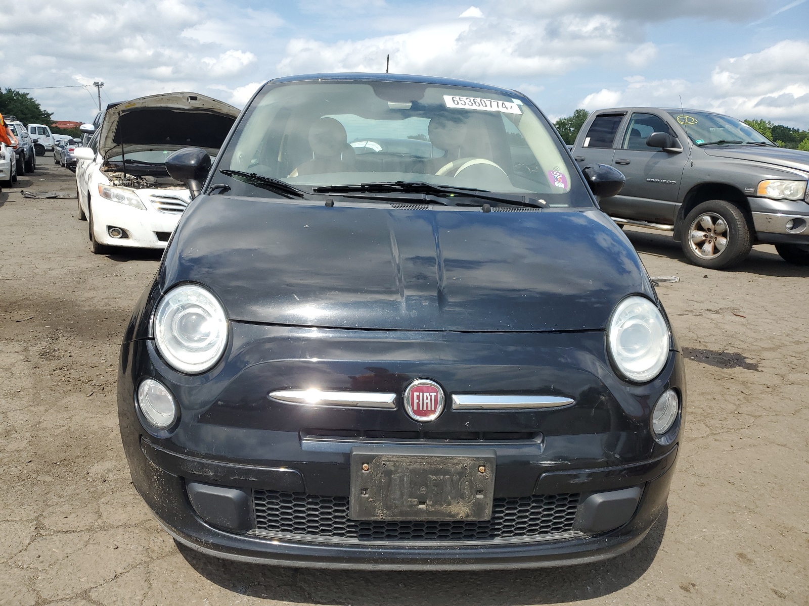 2014 Fiat 500 Pop vin: 3C3CFFAR9ET267826